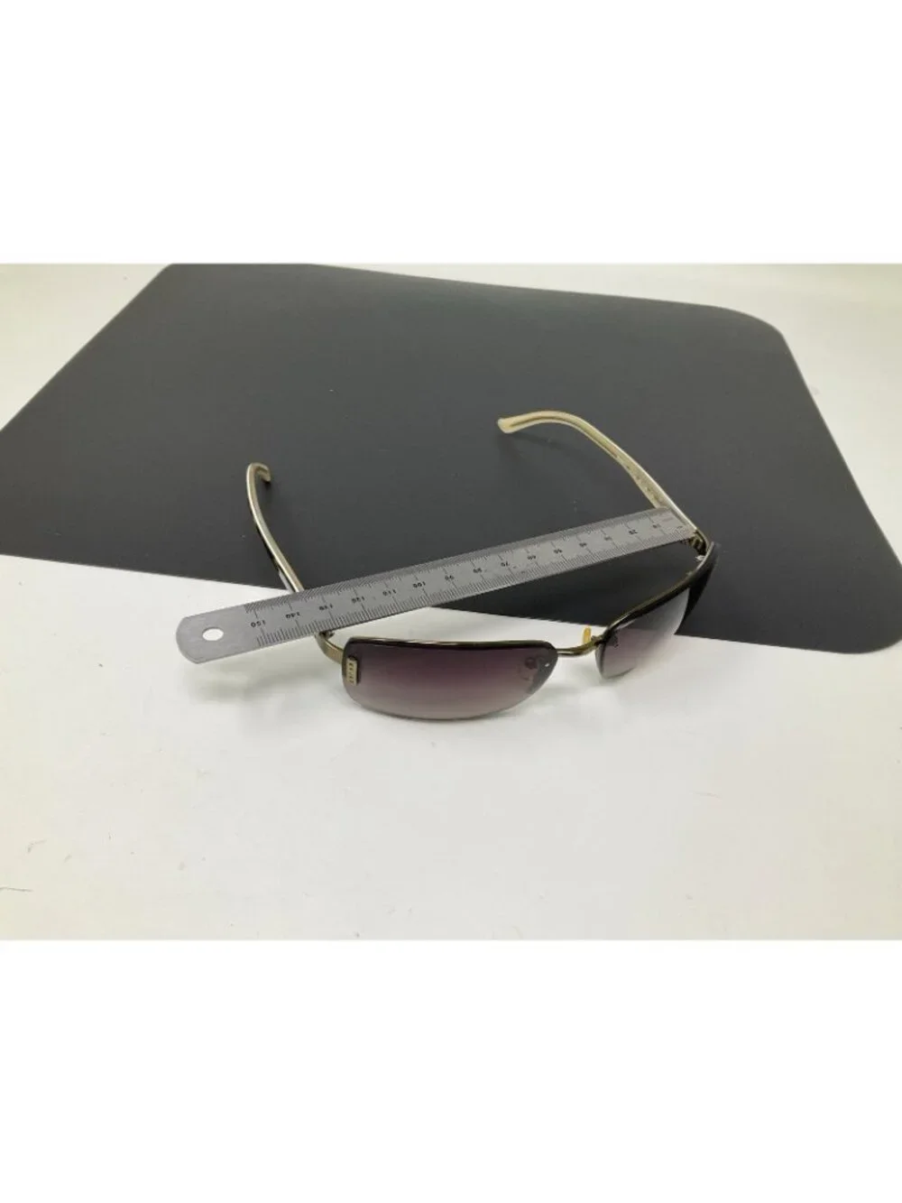 Vintage Ralph Lauren Sunglasses RA 4012 111/13 Rimless 62-16 130